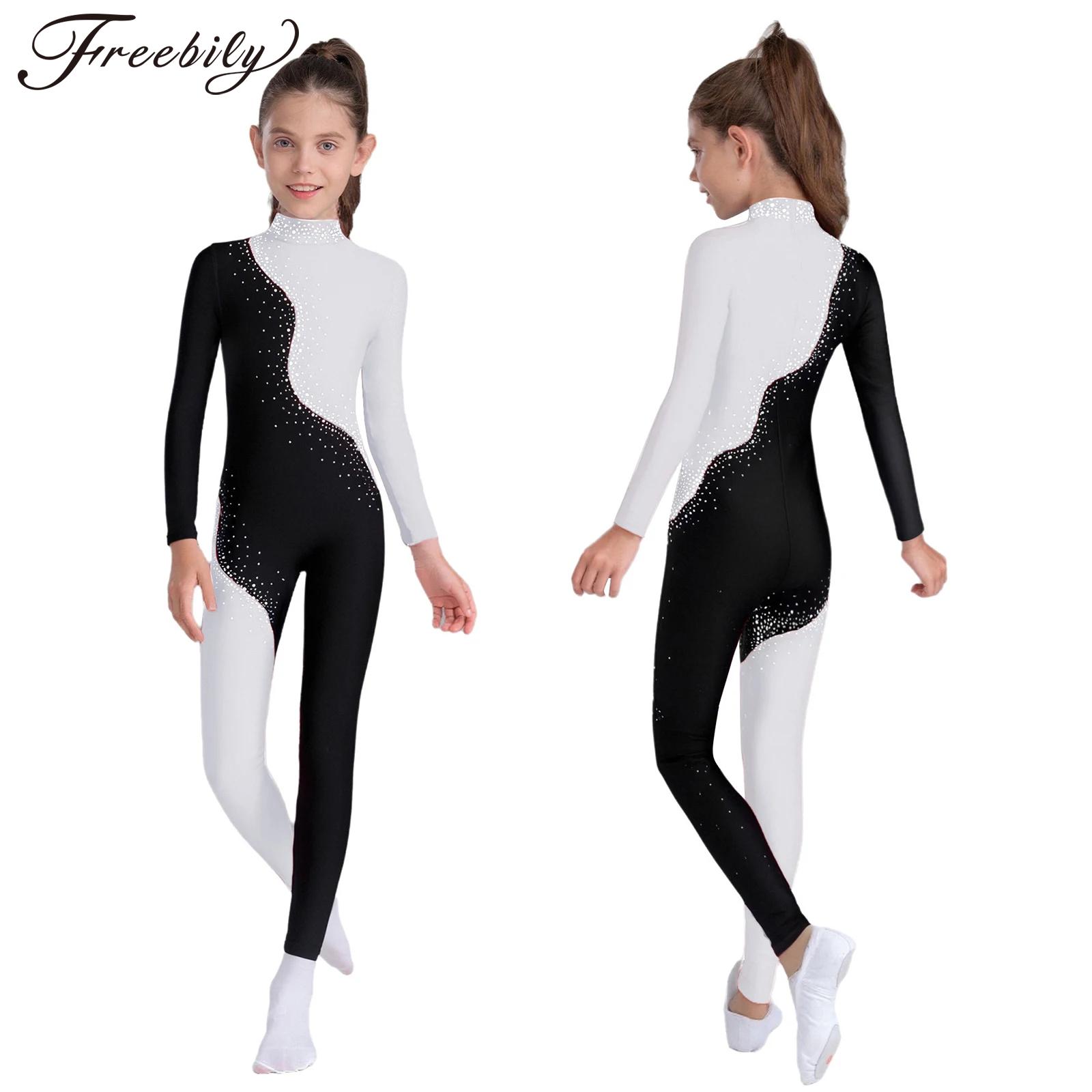 Rhinestone Banding Trim - Kinder Mädchen Glänzende Strass Eiskunstlauf Gymnastik