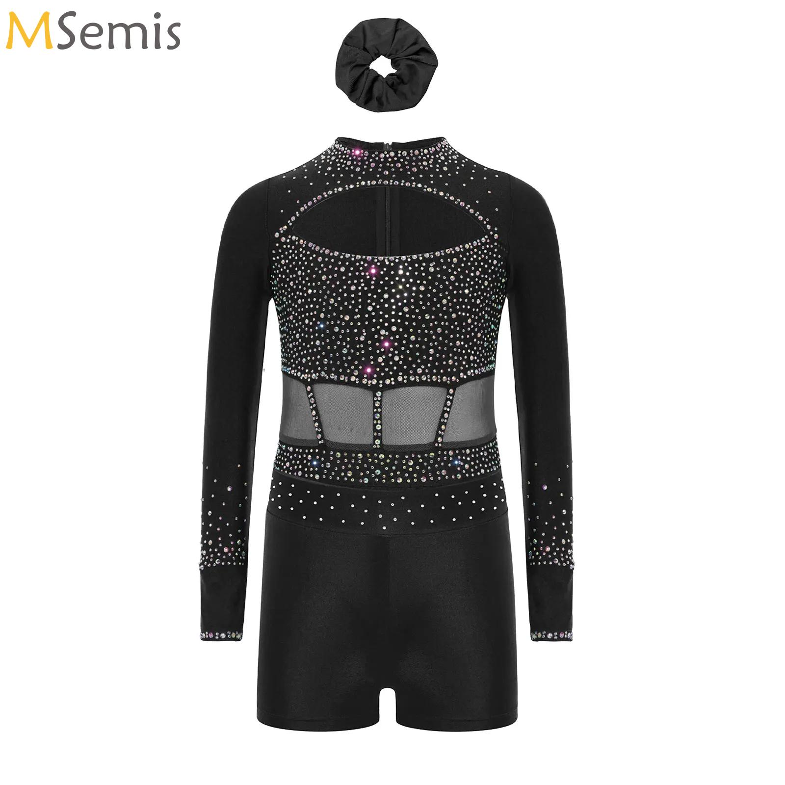 Rhinestone Banding Trim - Glitzernder Ballett-Tanz-Body mit Strasssteinen für Kinder