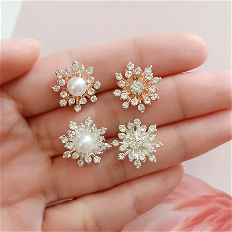 10 stücke 17*17mm Schneeflocke – Embellish Craft Bewertung und Preis