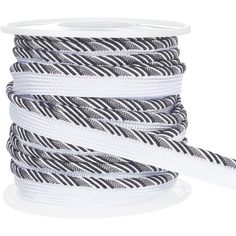 10 Yard schwarz Twisted Lip Co – Cord Trim Twisted Bewertung und Preis