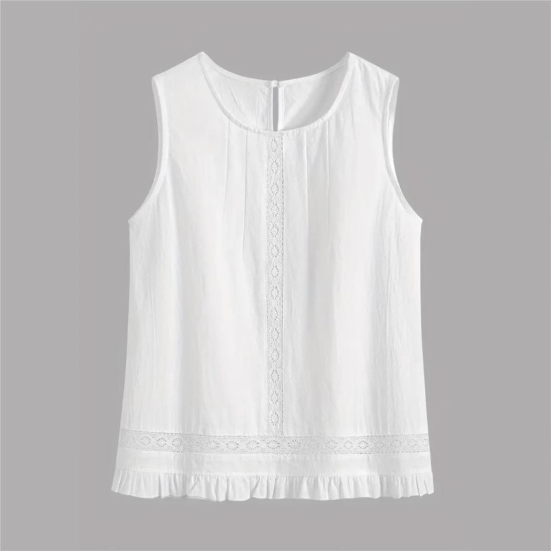 Neues Damen-Sommer-2-Teiler-Se – Elastic Lace Trim Bewertung und Preis