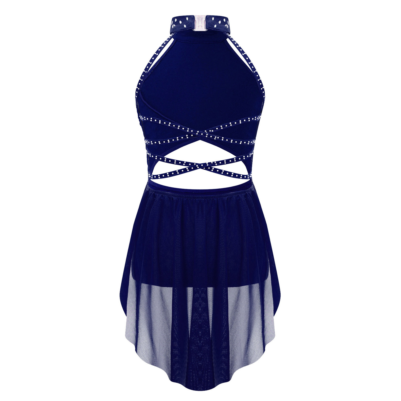 Kinder Mädchen Ballett Trikot  – Rhinestone Banding Trim Bewertung und Preis