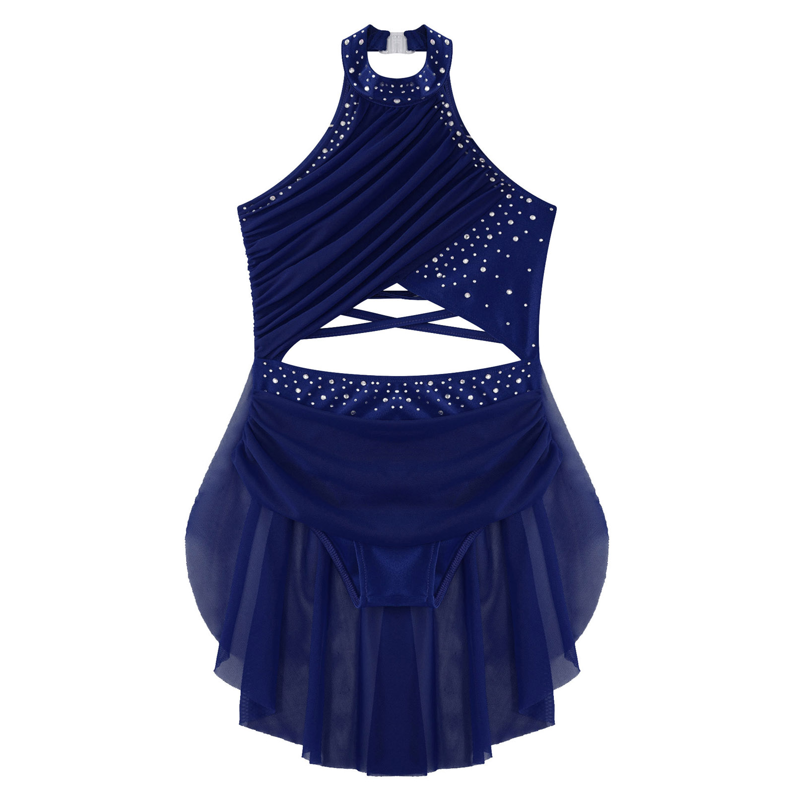 Kinder Mädchen Ballett Trikot  – Rhinestone Banding Trim Bewertung und Preis