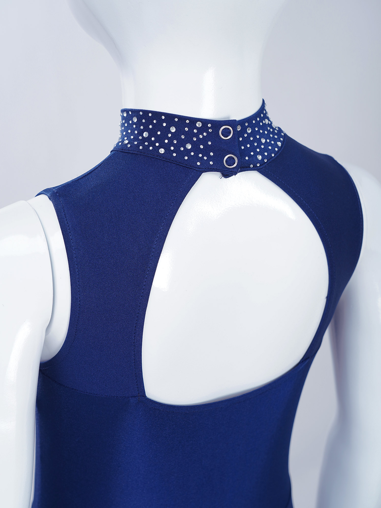 Kinder Mädchen Ärmellose Gymna – Rhinestone Banding Trim Bewertung und Preis