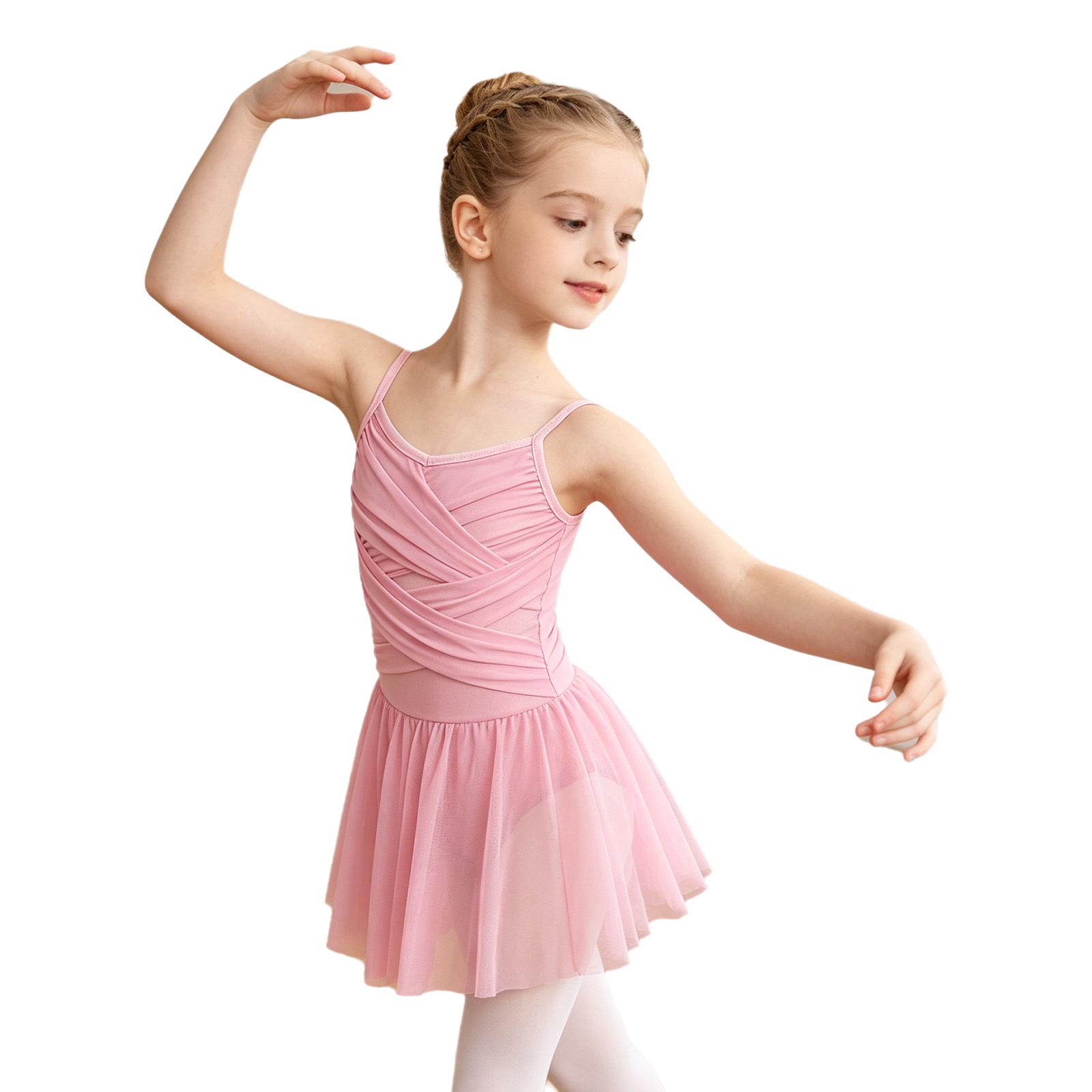 Kinder Rhythmische Gymnastik T – Rhinestone Banding Trim Bewertung und Preis
