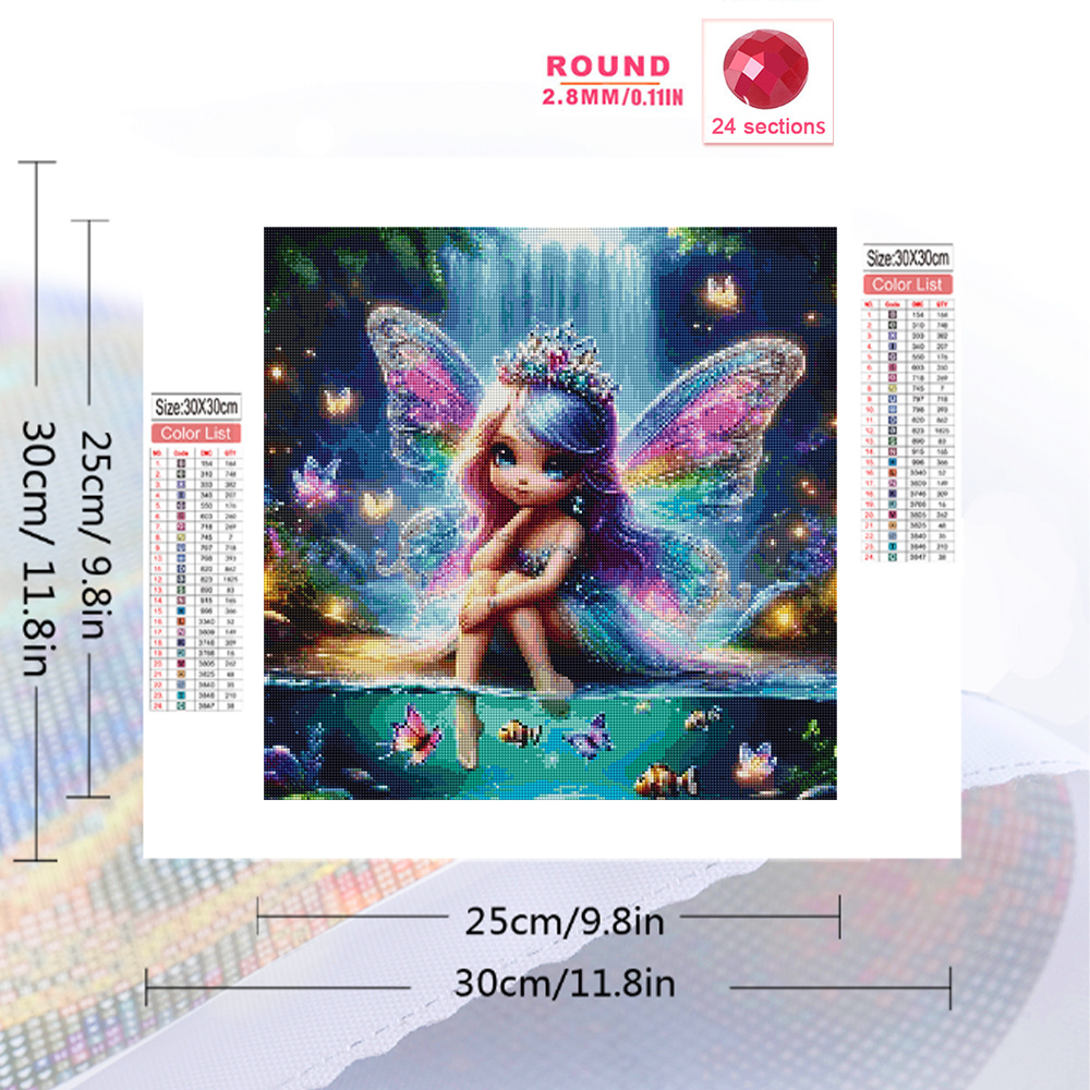 Momoart Mädchen-Diamant-Mosaik – Embroidery Embellishments Bewertung und Preis