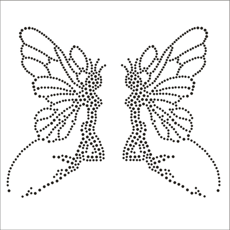 Strass Motiv Designs T-Shirt H – Hotfix Rhinestone Sheet Bewertung und Preis
